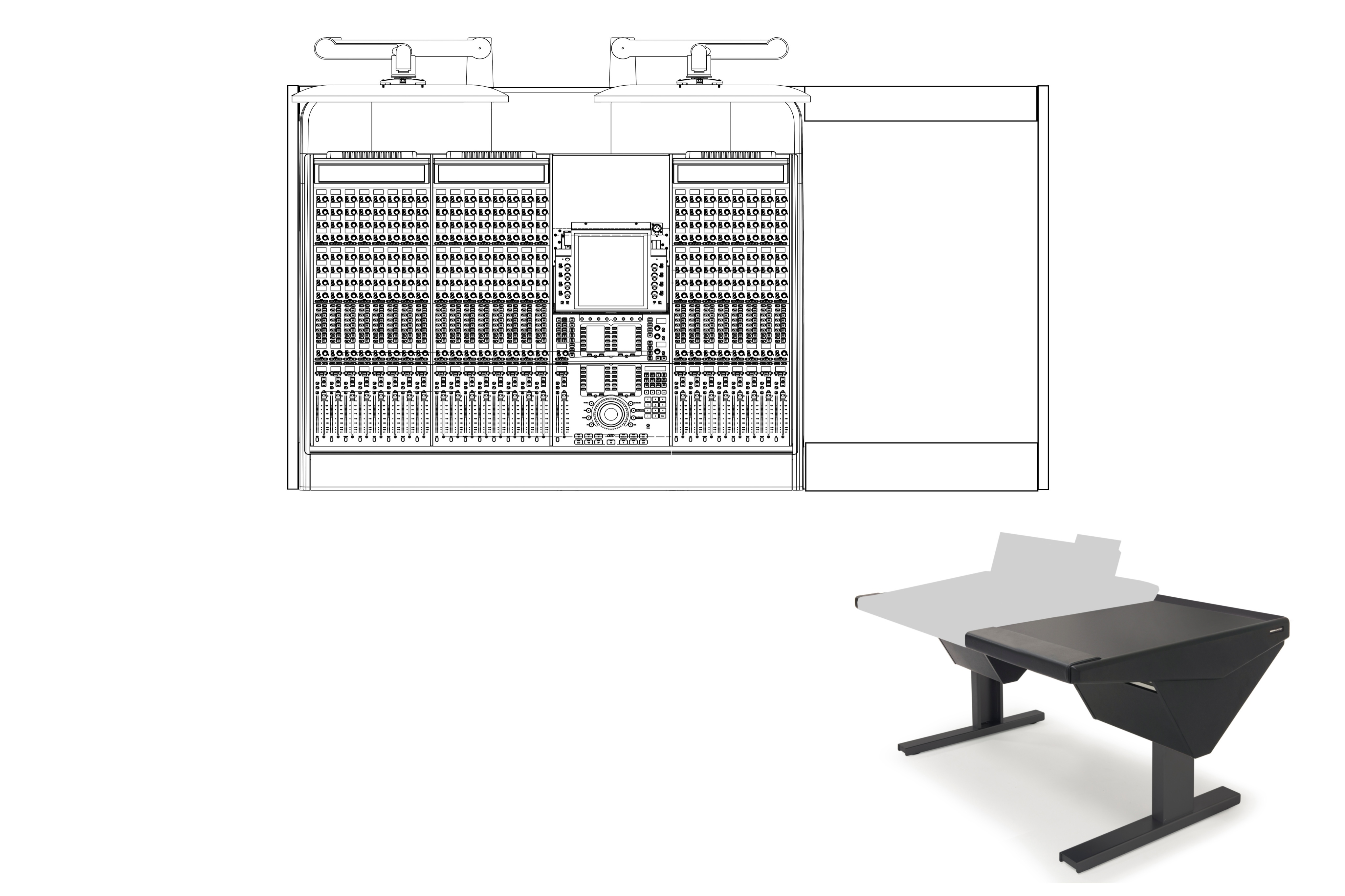 24 Fader System with Desk (R)
